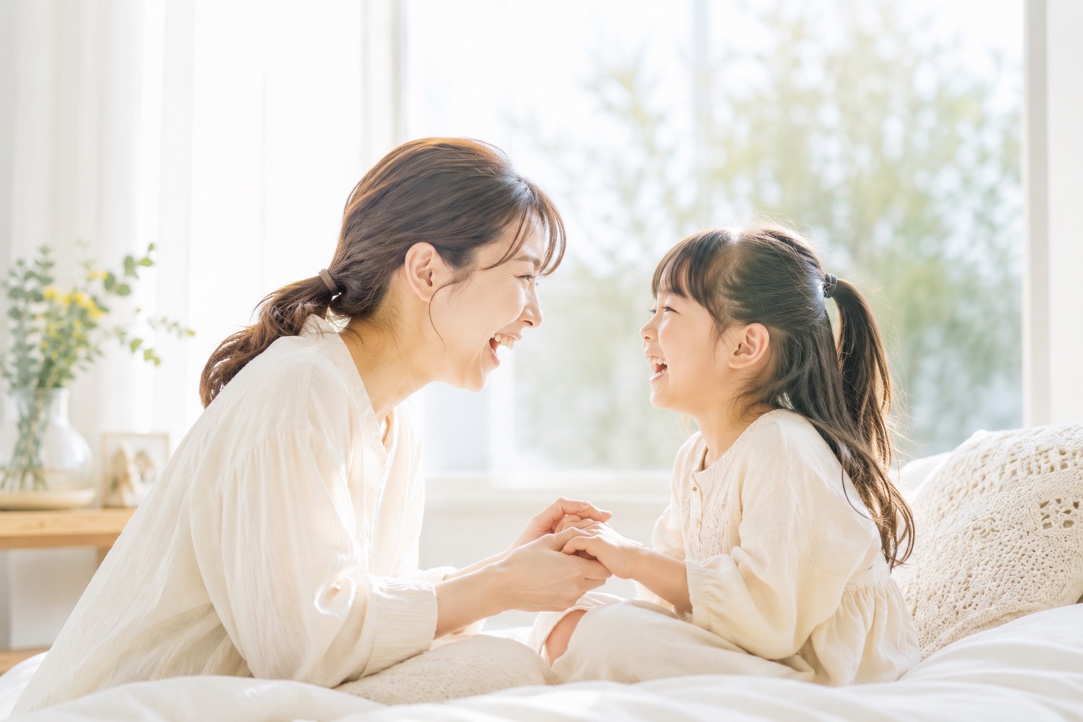 子育ての悩みに寄り添うイメージ